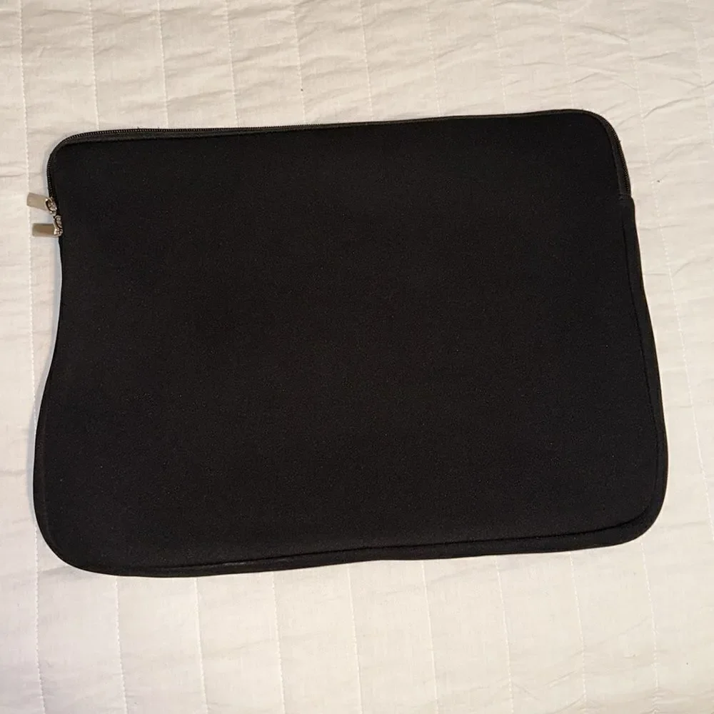 DGL Black Padded Laptop Sleeve Bag